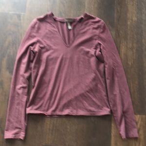 Banana Republic Stretch V-Neck Top